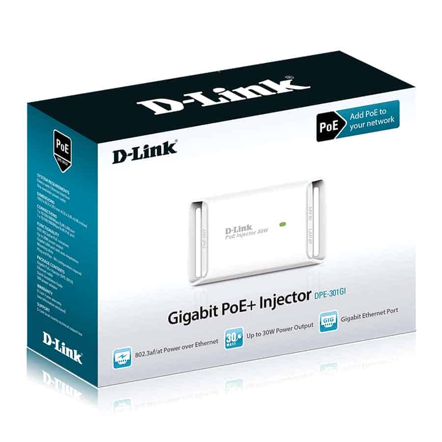 (image for) D-Link DPE-301GI1-Port Gigabit 30W PoE Injector